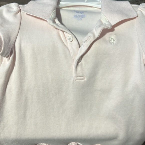 Preloved Ralph Lauren Light Pink Collared Dress size 18M - Picture 8 of 9